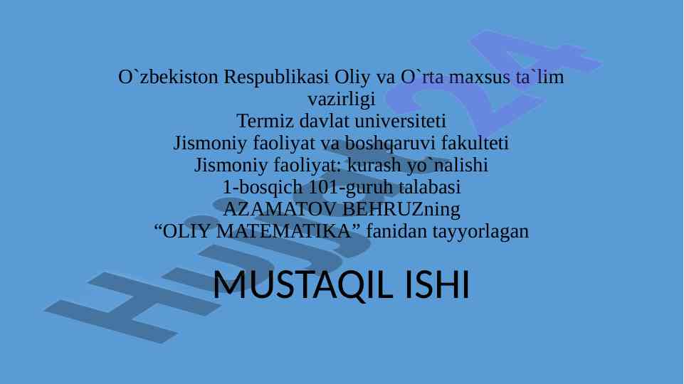 Ikkinchi tartibli egri chiziqlarning ta'rifi