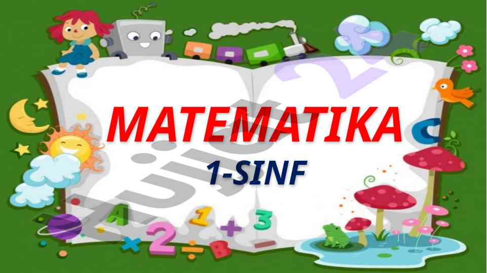 Matematika darsida 11 dan 20 gacha sonlar