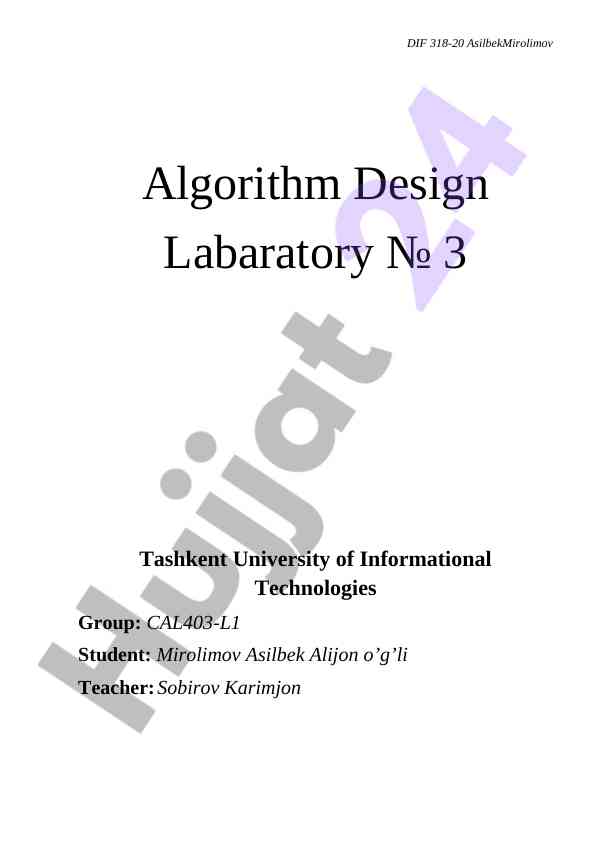 Fourier series coefficients analysis in lab work