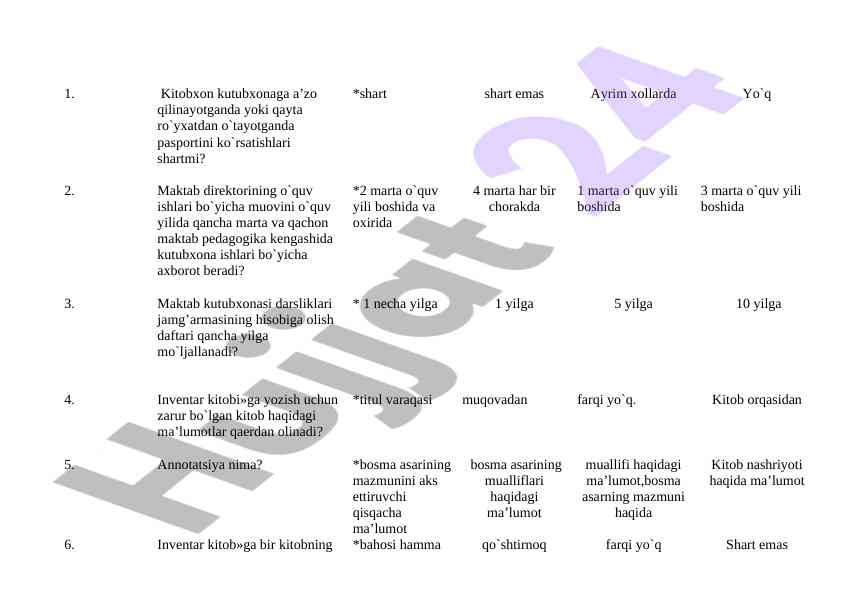 Kutubxona murojaatlari va pedagogika jarayonlari