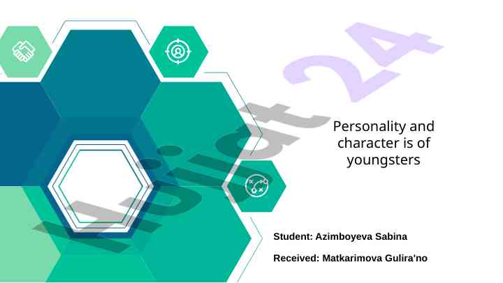 Understanding personality and character in youth development