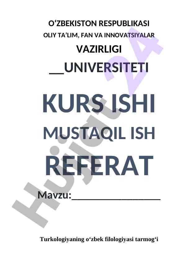O‘zbek filologiyasi tarmog‘i va taraqqiyoti