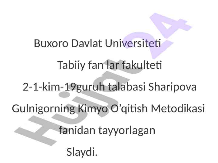 Fruktoza tabiati va kimyoviy xossalari