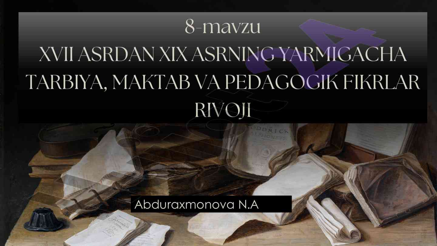 Qizlar maktablari ta'lim dasturlari tahlili