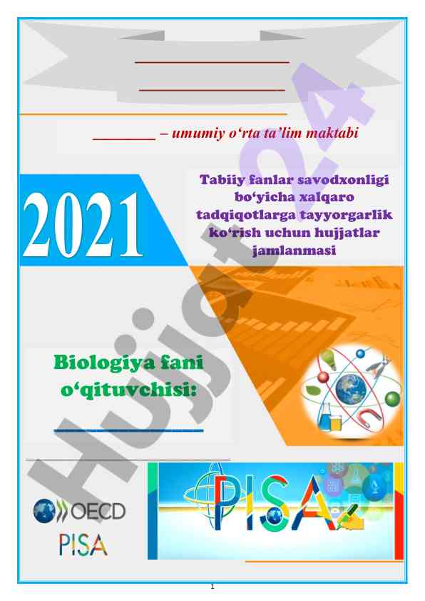 Pisa o‘quvchilar savodxonligini baholash dasturi