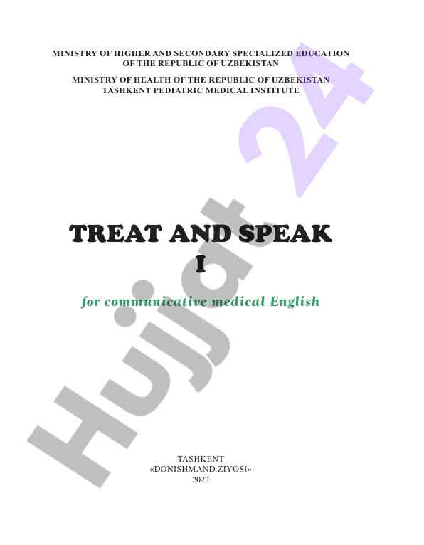 Communicative medical english training guide