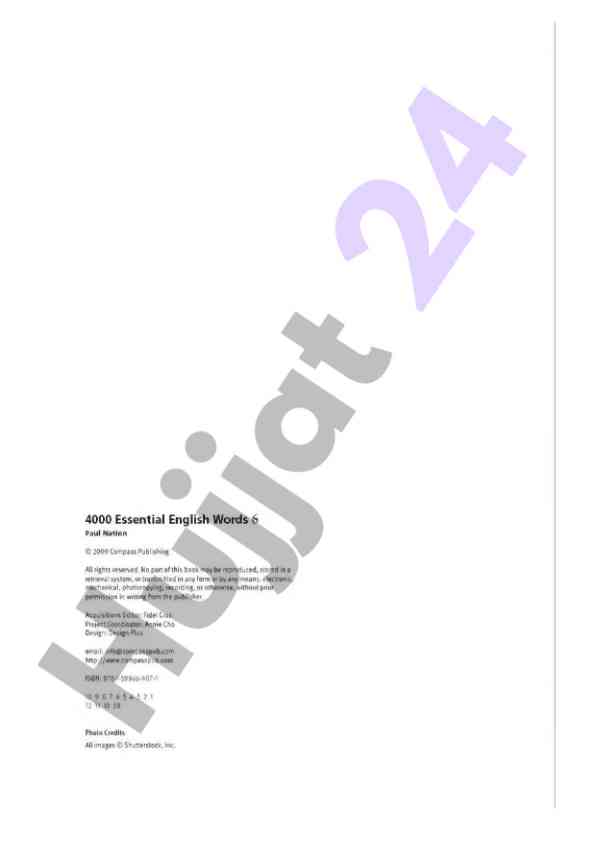 4000 essential english words volume 6 guide