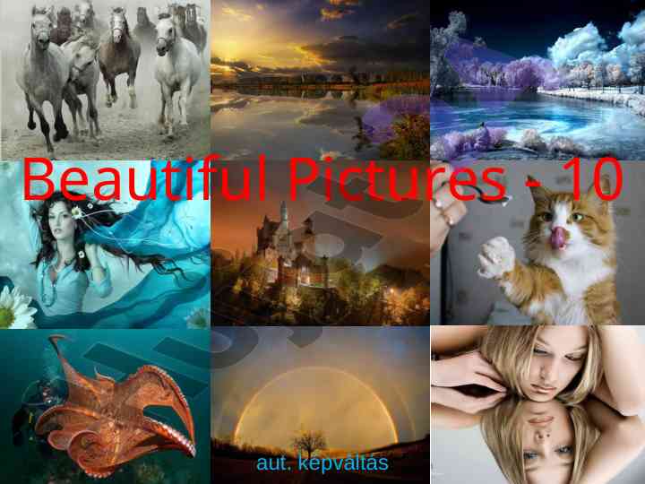 Beautiful pictures and their impact on art