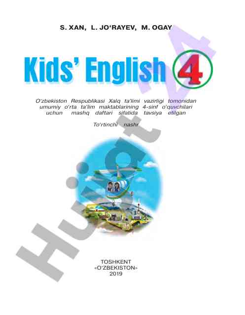 Kids’ english 4 o‘quv-metodik majmua