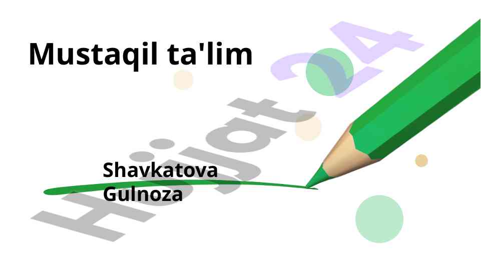 Business ta'lim va innovatsiyalar