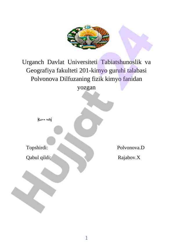 Molekulalarning qutblanishi haqida tadqiqot