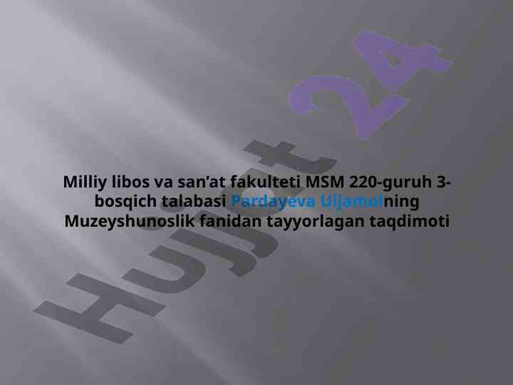 Shvetsiya va polsha muzeylari taqdimoti