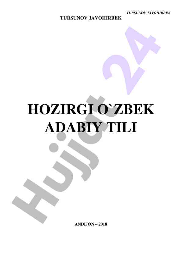 O‘zbek tili tarakkiyot bosqichlari tahlili