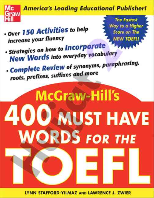 400 must-have words for the toefl® exam preparation