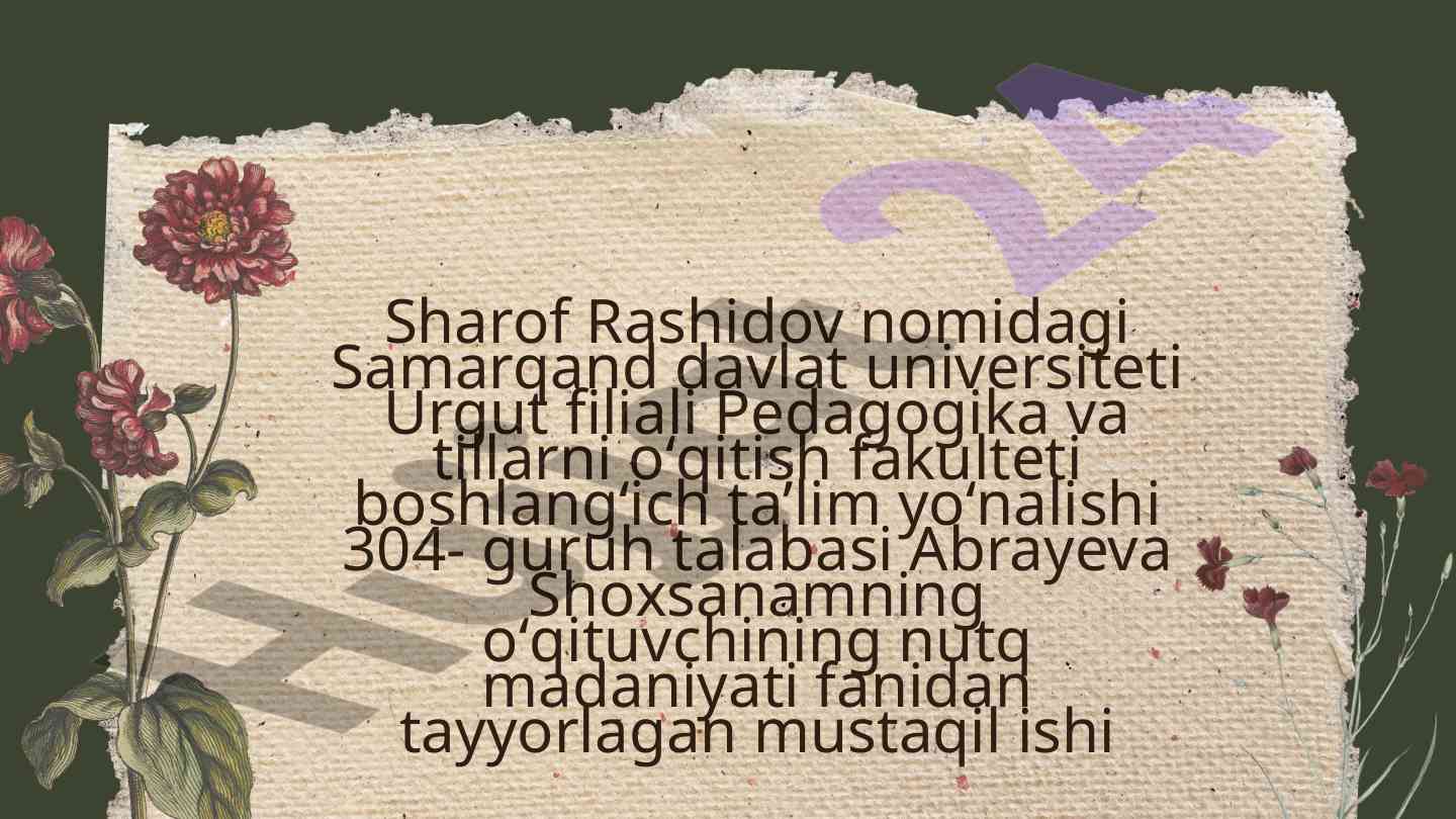 Notiqlik san’ati tarixi g’arb va sharq notiqligi