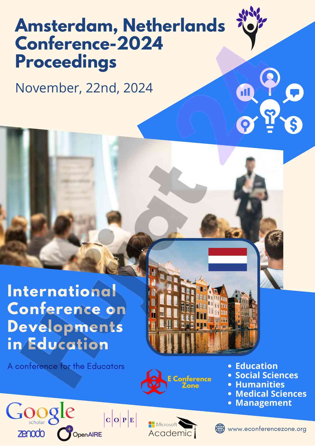 International conference developments in education 2024