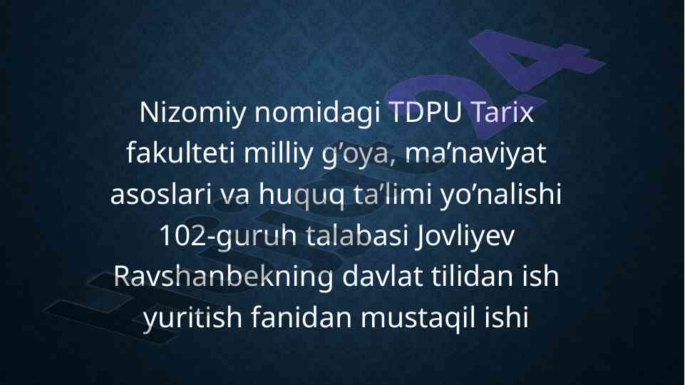 Monologik nutqning elementlari va turlari