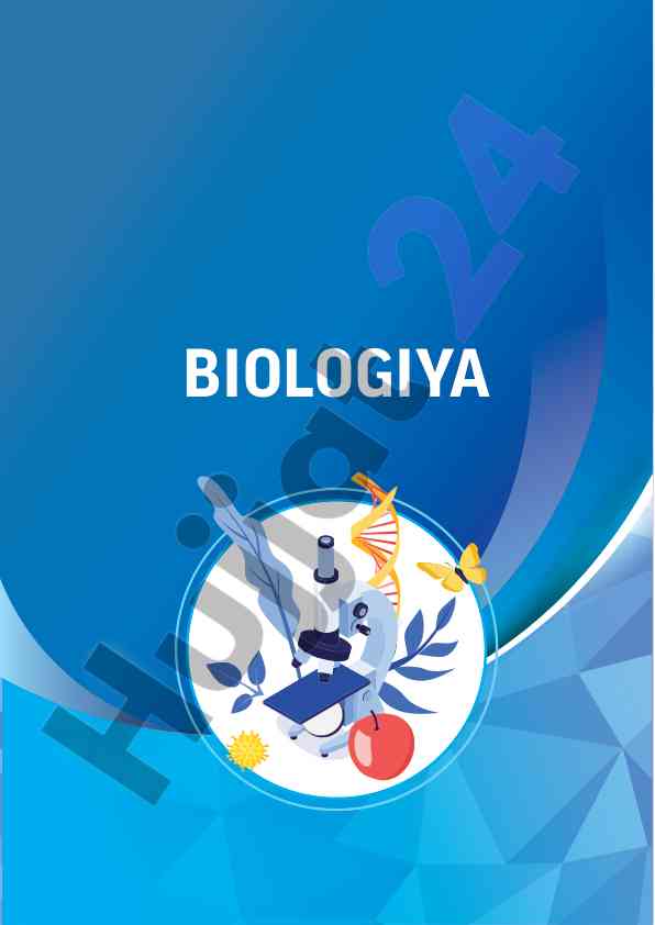 Biologiya 5-sinf yillik taqqvim-mavzu rejalari