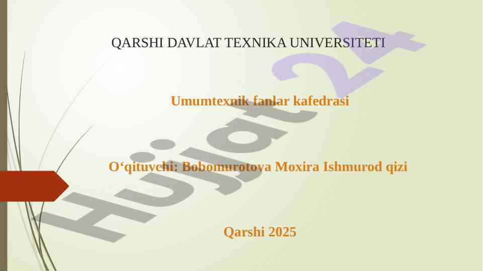 Pasterilizatorlarning ishlash prinsipi o‘rganish