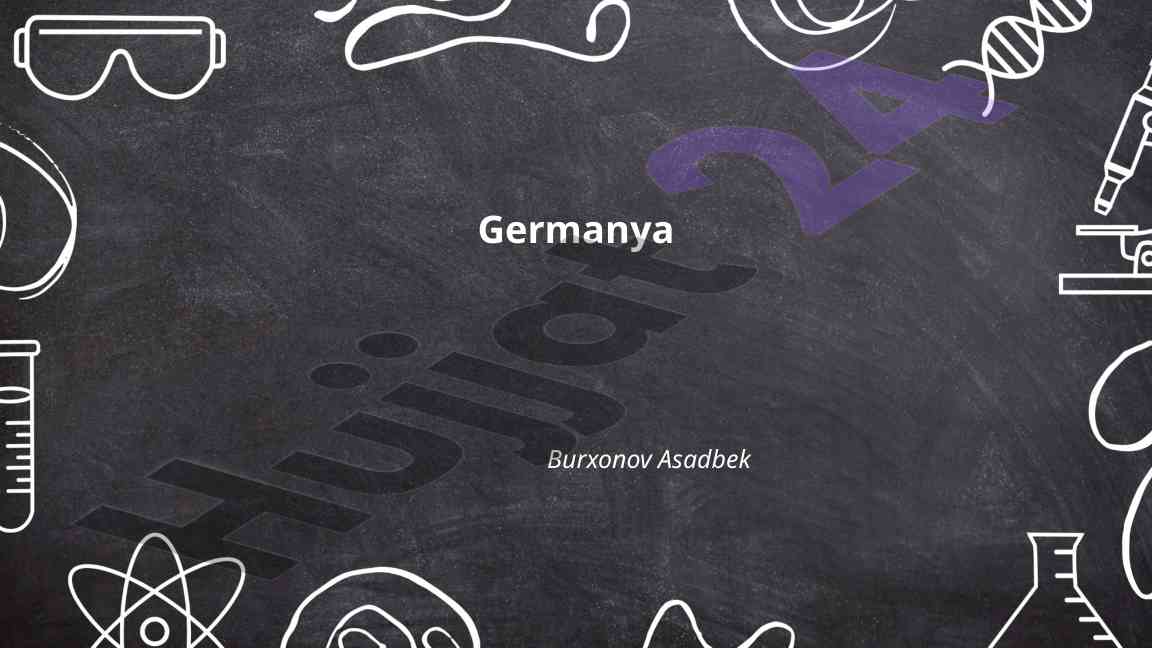 Germaniya tarixi va siyosiy tizimi
