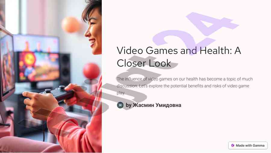 Video games and health impact analysis