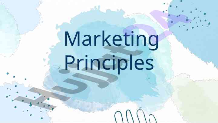Marketing principles and core concepts overview