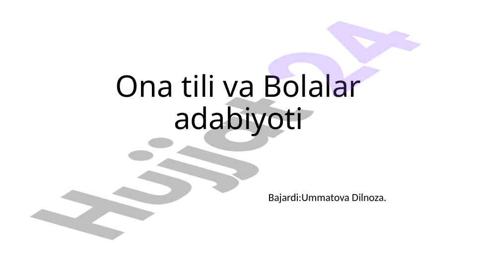 Baliqchi va baliq haqida ertak tahlili