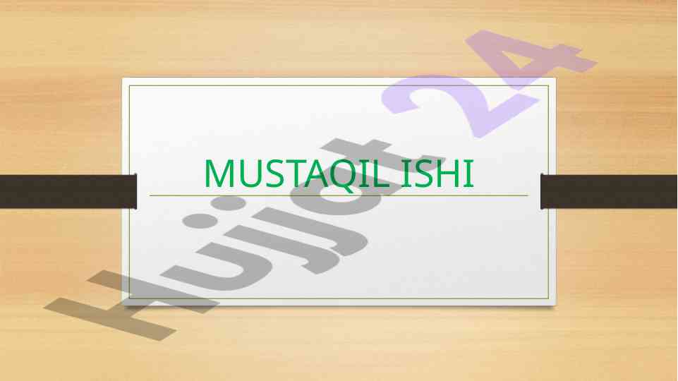 Kompyuterda ma’lumotlar omborini yaratish bosqichlari