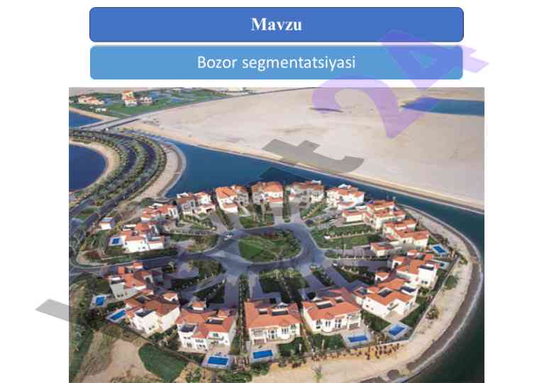 Bozor segmentatsiyasi: ahamiyati va asosiy tamoyillari