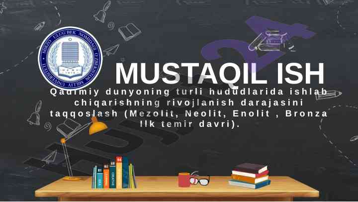 Qadimiy dunyoda ishlab chiqarish rivoji taqqoslash