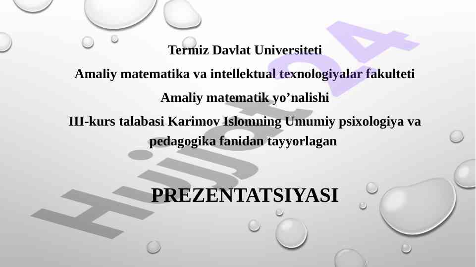 Didaktik vositalarning pedagogik imkoniyatlari