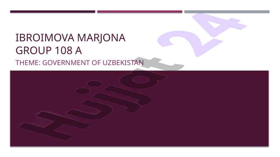 Government of uzbekistan analysis and overview