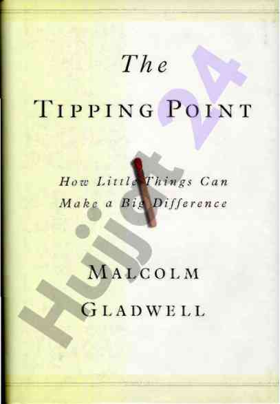 The tipping point analysis of small changes