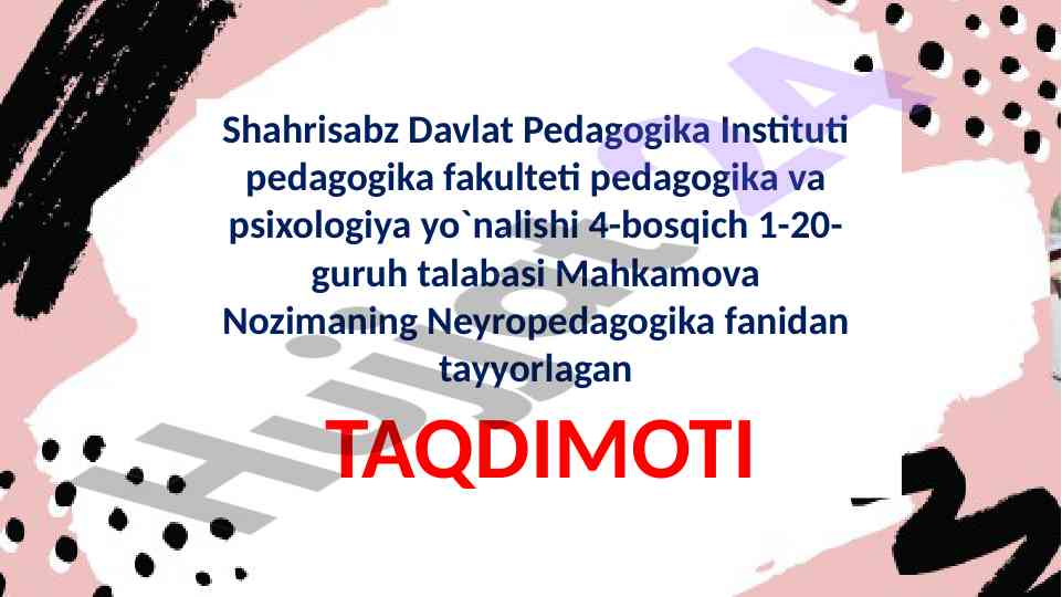Chap qol maktab o‘quvchilariga ta’lim tarbiya