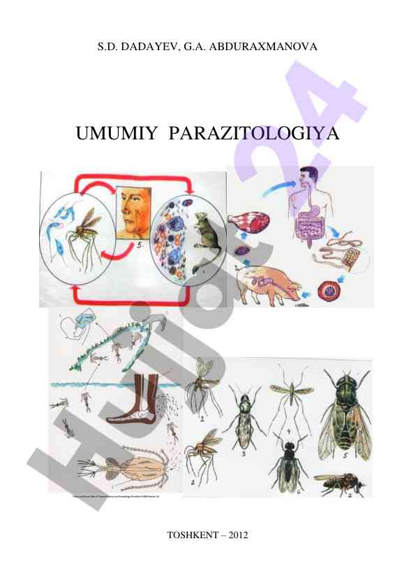 Umumiy parazitologiya o‘quv qo‘llanmasi