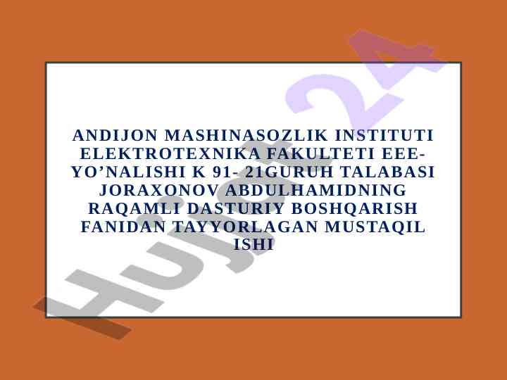 Led segmentli modulni dasturiy boshqarish usullari