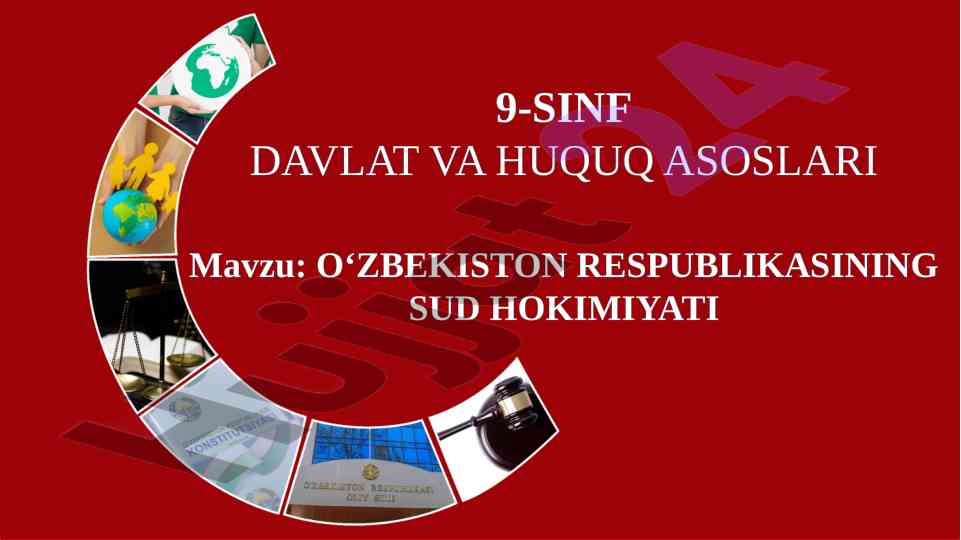 O‘zbekiston respublikasi sud hokimiyati tizimi