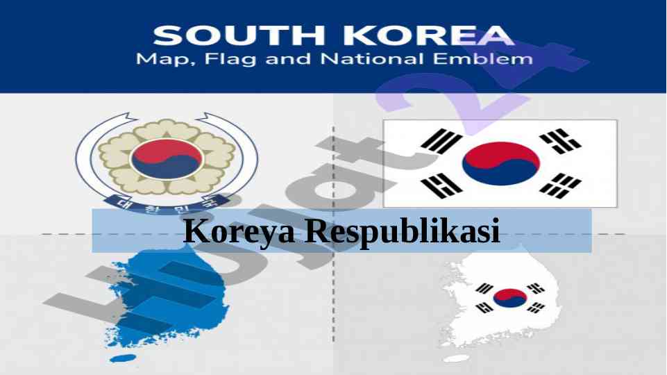 Koreya respublikasining geografik joylashuvi