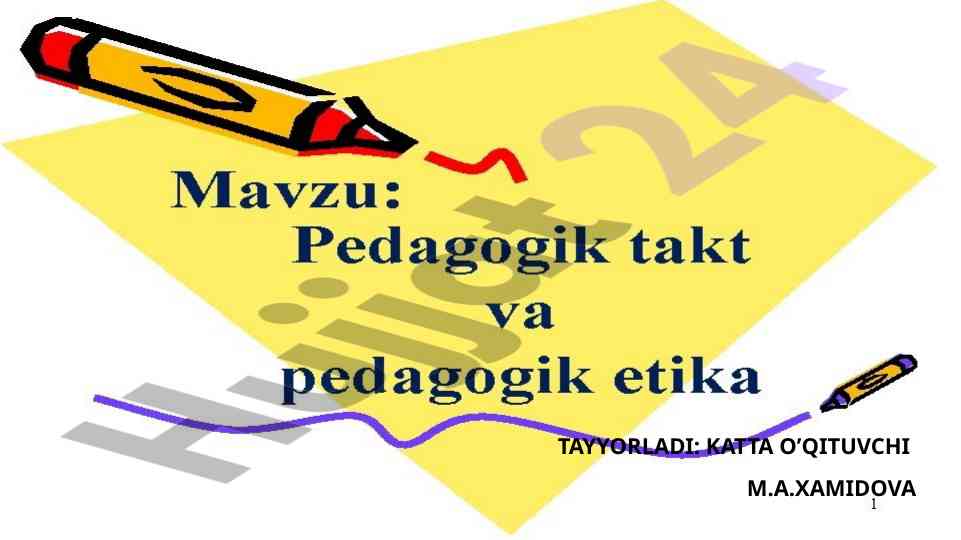 Katta o‘qituvchilar uchun qo‘llanma