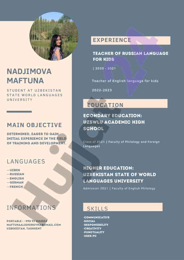 Teaching languages to kids: skills and experience
