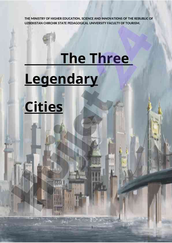 Three legendary cities: istanbul and paris overview