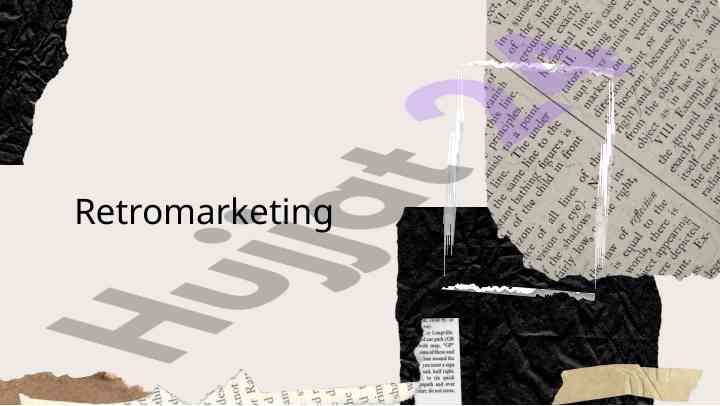 Retromarketing: zamonaviy marketingda tarixiy vositalar
