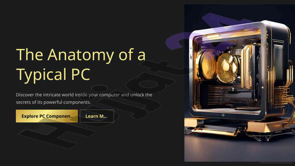 Understanding the anatomy of a typical pc