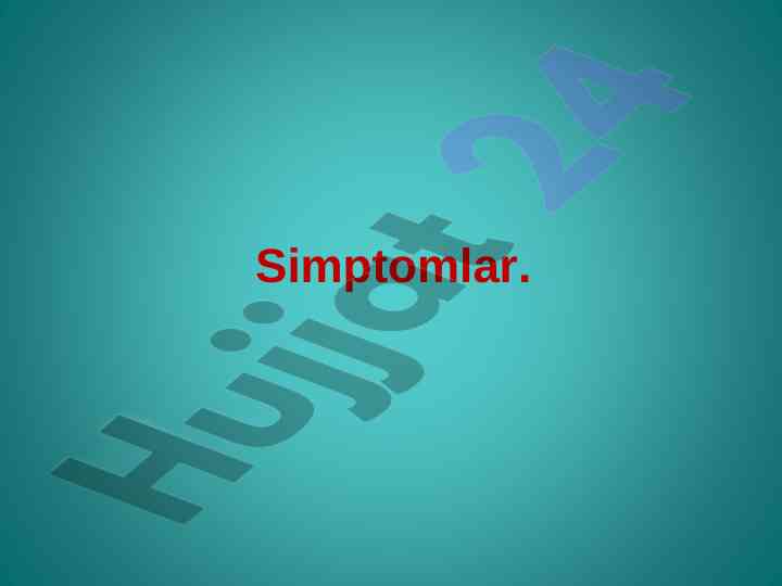 Yurak kasalliklari belgilari va simptomlari