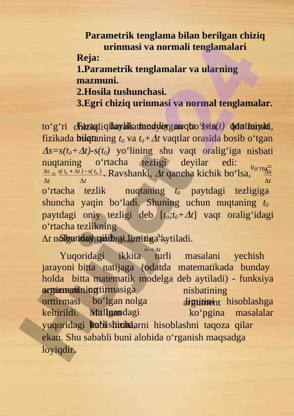 NATURAL MATERIALLAR NIZOMLARI VA TURLARI