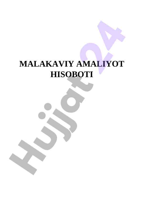 Algoritmik tillarda dasturlash amaliyoti hisoboti