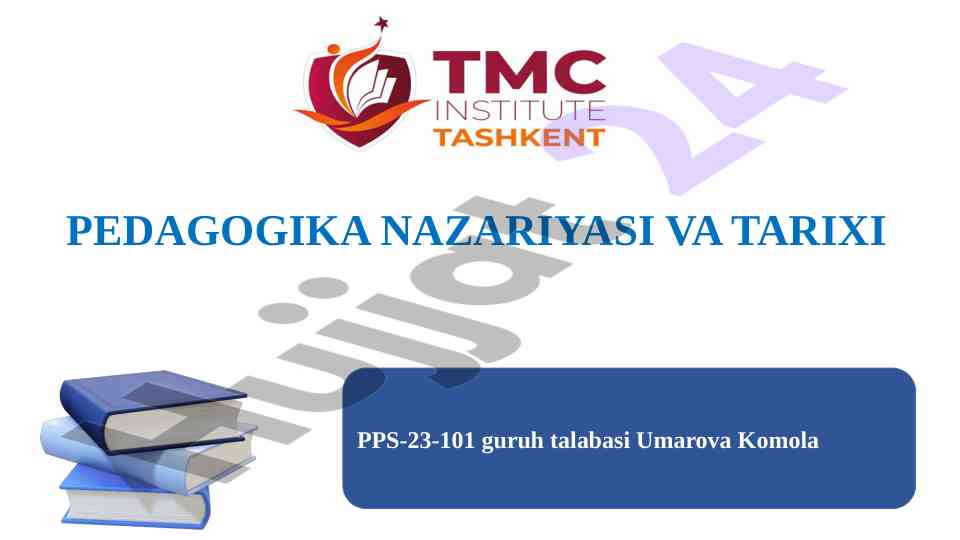 Zamonaviy dars tipologiyasi va didaktik talablar
