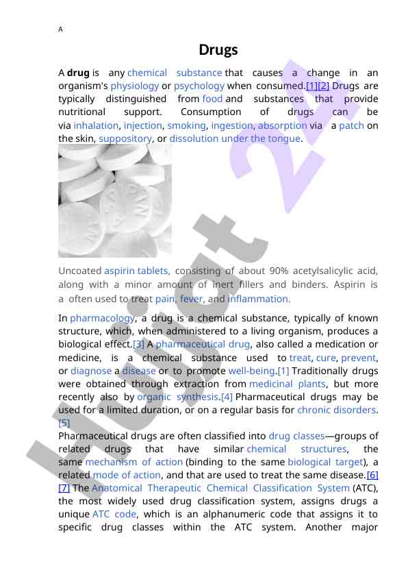 Understanding the effects and uses of drugs