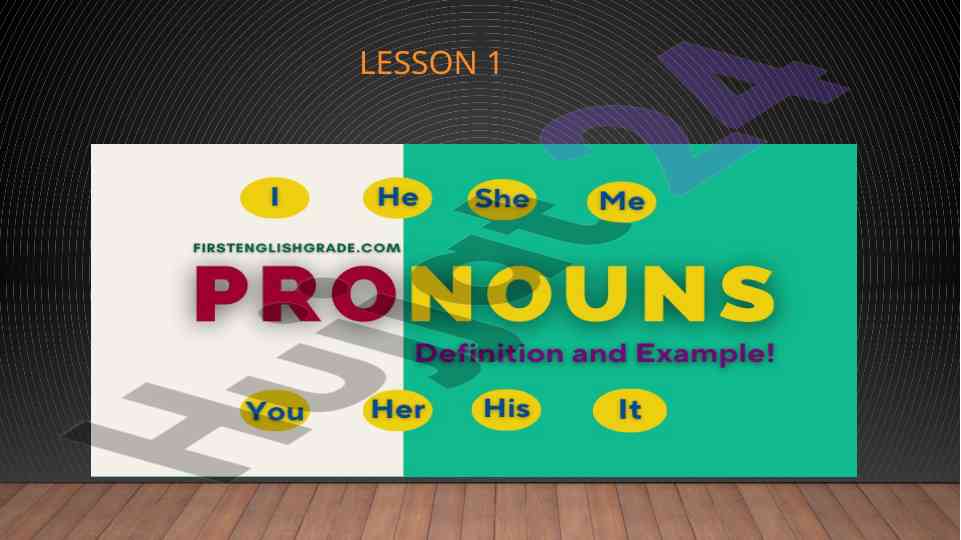 Understanding pronouns in english grammar
