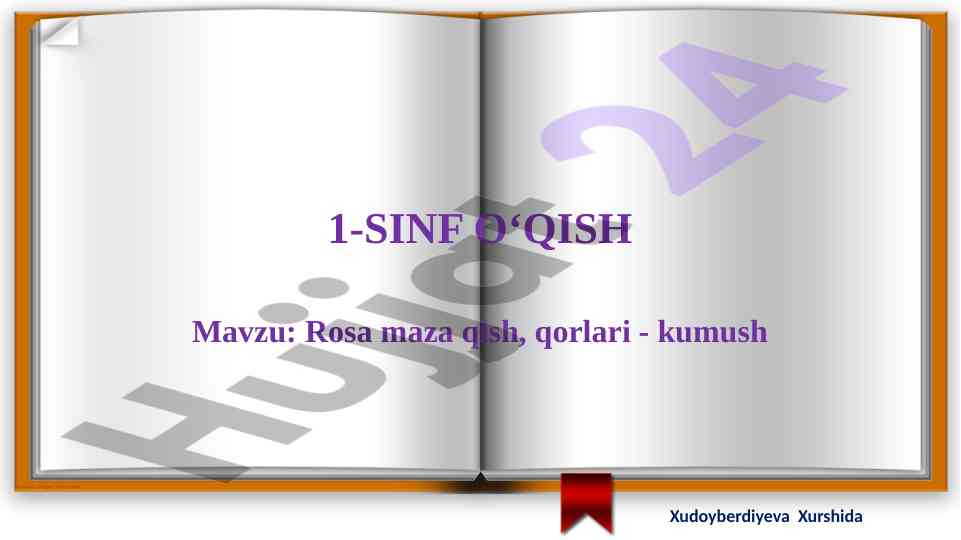 Rosa maza qish qorlari va kumush qish haqida